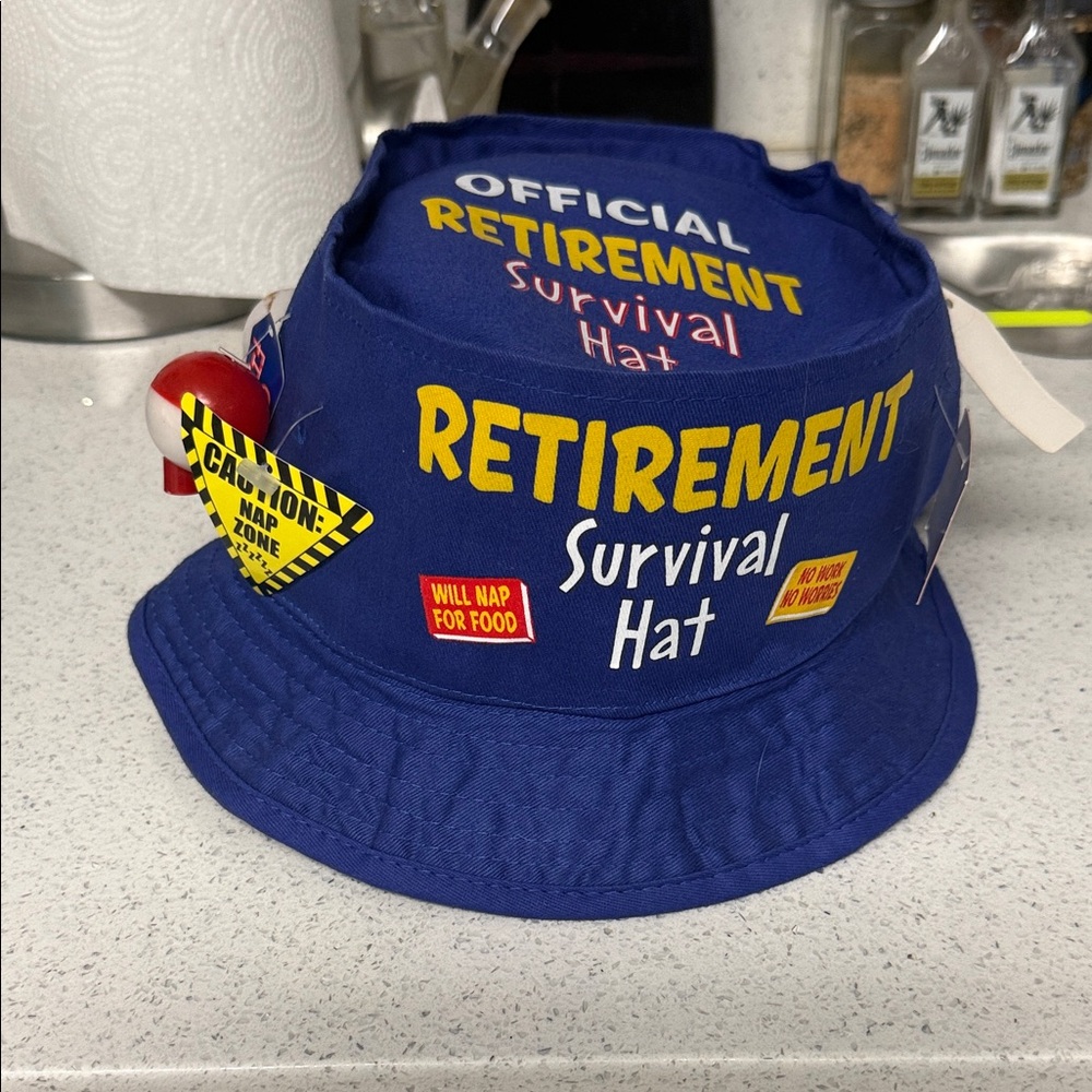 Blue Retirement Survival Hat